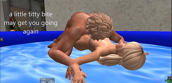  Gym Challenge in Secondlife